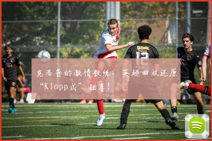 克洛普的激情教练，英超回放还原“Klopp式”狂喜！